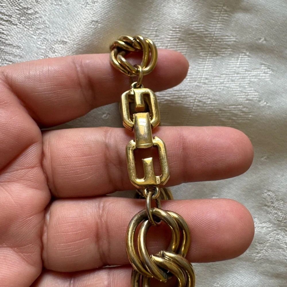 Givenchy Gold Chain Bracelet